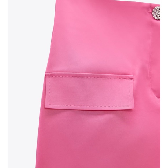 ZARA TRIM MINI SKIRT - Picture 8 of 12